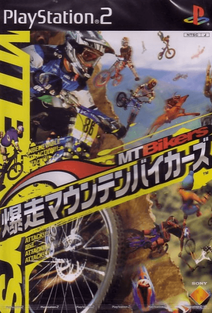 MT Bikers: Bakusou Mountain Bikers box art for Playstation 2
